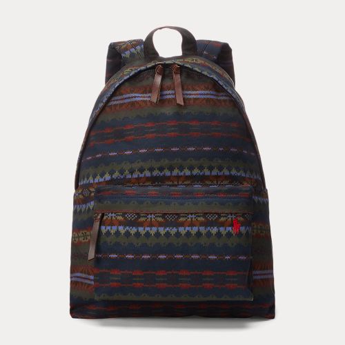 Sac à dos Fair Isle en toile - Polo Ralph Lauren - Modalova