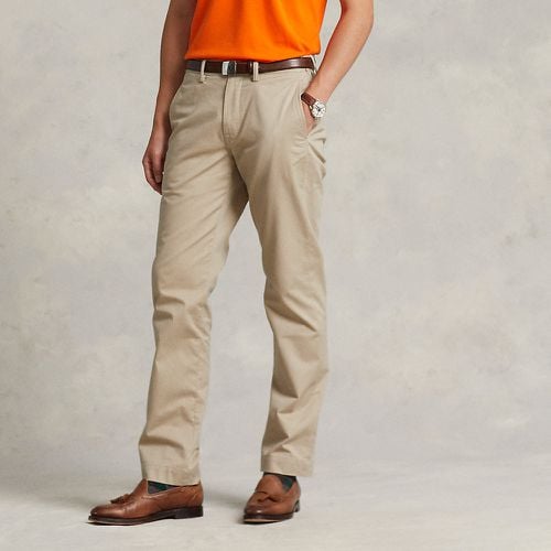 Pantalon chino stretch droit délavé - Polo Ralph Lauren - Modalova