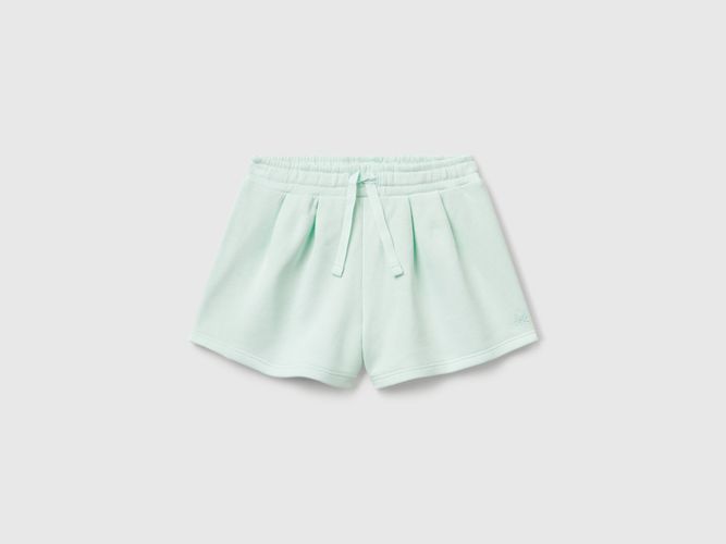 Benetton, Short En Molleton De Coton, taille 18-24, Bleu Vert, Enfants - United Colors of Benetton - Modalova