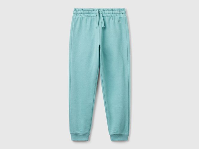 Benetton, Pantalon De Survêtement Avec Logo, taille 2XL, Bleu Ciel, Enfants - United Colors of Benetton - Modalova