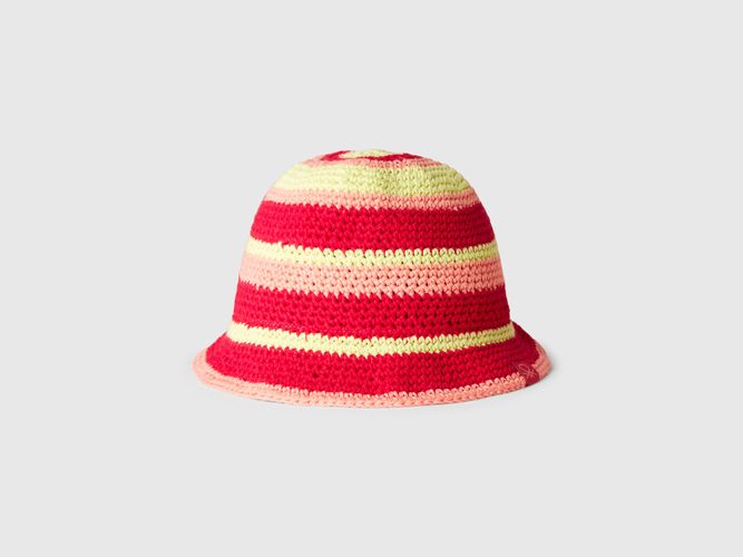 Benetton, Chapeau Style Seau Au Crochet, taille 1-3, Multicolore, Enfants - United Colors of Benetton - Modalova