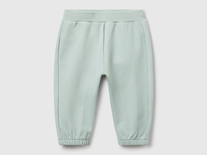 Benetton, Pantalon De Survêtement En Coton, taille 0-1, Bleu Vert, Enfants - United Colors of Benetton - Modalova