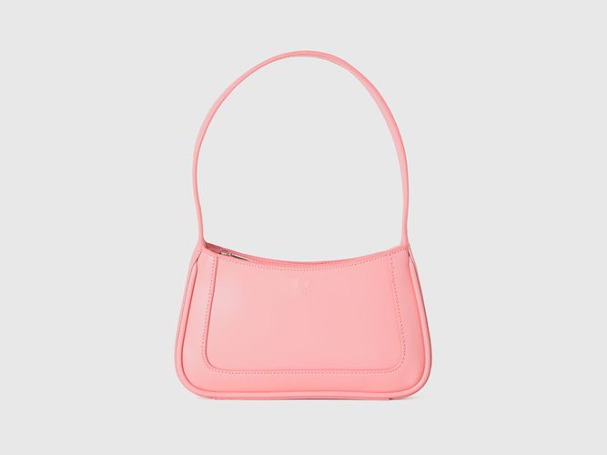 Benetton, Sac Porté Épaule En Tissu Enduit, taille OS, Rose - United Colors of Benetton - Modalova