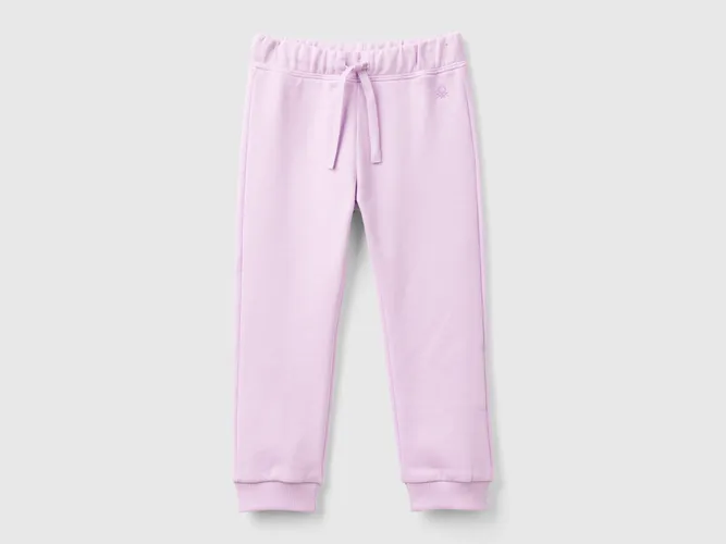 Benetton, Jogging En Coton Bio, taille 12-18, Lilas, Enfants - United Colors of Benetton - Modalova