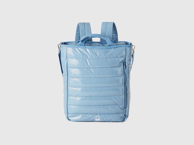 Benetton, Sac À Dos Rembourré, taille OS, Bleu Clair - United Colors of Benetton - Modalova