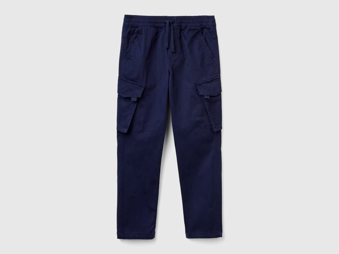 Benetton, Pantalon Cargo Slim, taille 2XL, Bleu Foncé, Enfants - United Colors of Benetton - Modalova