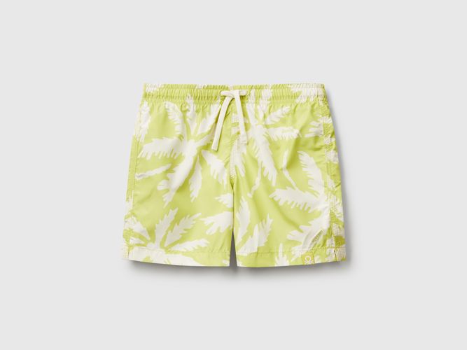 Benetton, Short De Bain En Nylon À Motifs, taille 18-24, , Enfants - United Colors of Benetton - Modalova