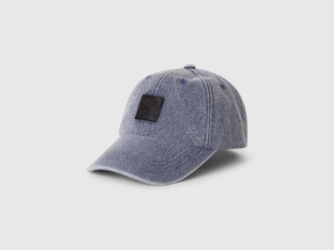 Benetton, Casquette De Baseball Avec Patch Logo, taille XL-3XL, Bleu Clair, Enfants - United Colors of Benetton - Modalova
