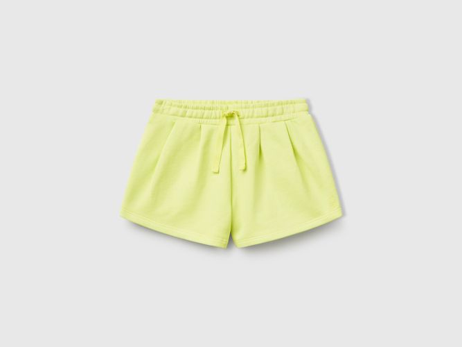 Benetton, Short En Molleton De Coton, taille 12-18, Jaune, Enfants - United Colors of Benetton - Modalova