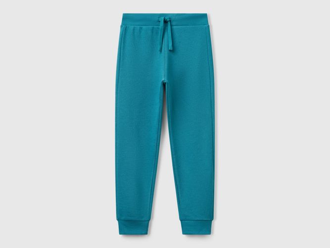 Benetton, Pantalon De Survêtement À Cordon De Serrage, taille 2XL, Canard, Enfants - United Colors of Benetton - Modalova