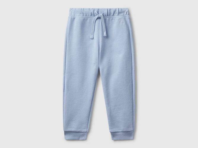 Benetton, Pantalon De Survêtement En Coton, taille 12-18, Bleu Clair, Enfants - United Colors of Benetton - Modalova