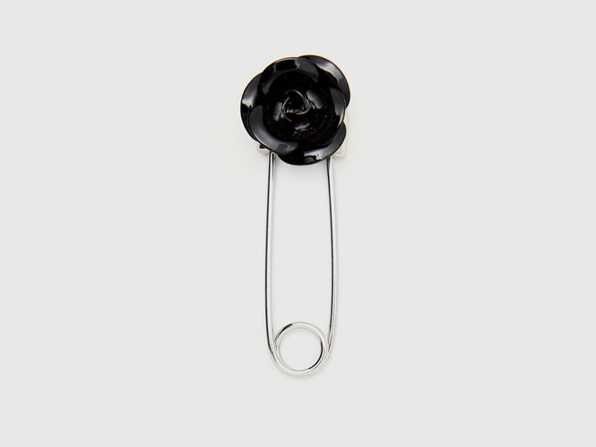 Benetton, Broche Avec Rose, taille OS, Noir - United Colors of Benetton - Modalova