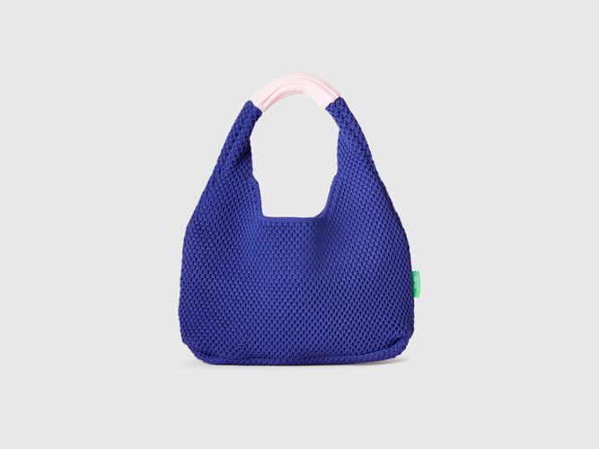 Benetton, Petit Sac Bandoulière Au Crochet, taille OS, Turquoise - United Colors of Benetton - Modalova