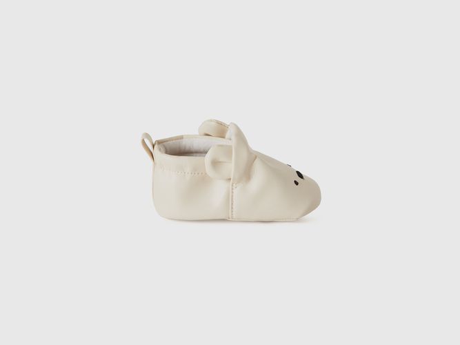 Benetton, Chaussons À Petit Animal, taille 16, Crème, Enfants - United Colors of Benetton - Modalova