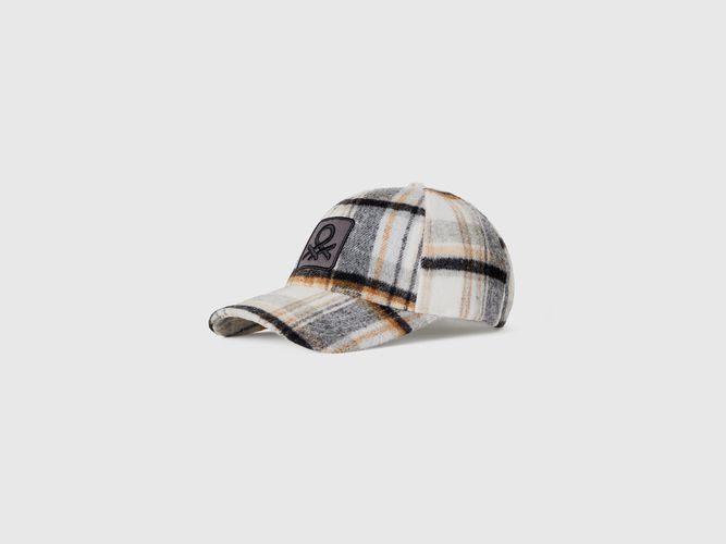 Benetton, Casquette Tartan, taille OS, Multicolore - United Colors of Benetton - Modalova