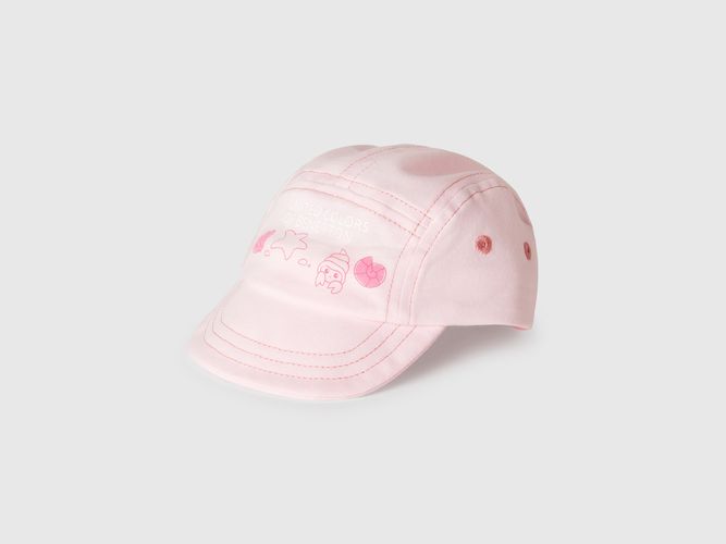 Benetton, Casquette De Baseball Avec Imprimé, taille 1-3, Rose, Enfants - United Colors of Benetton - Modalova