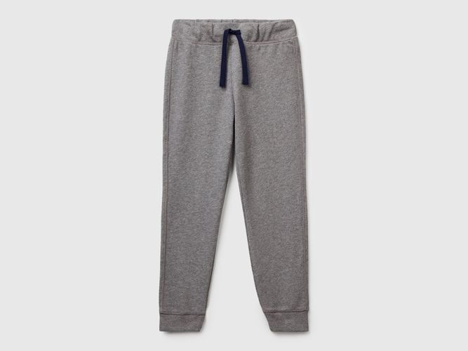 Benetton, Pantalon De Survêtement Avec Logo, taille 2XL, Gris, Enfants - United Colors of Benetton - Modalova