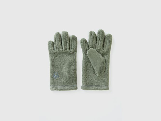 Benetton, Gants En Polaire, taille XL-3XL, Vert Clair, Enfants - United Colors of Benetton - Modalova