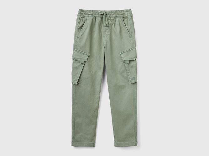 Benetton, Pantalon Cargo Slim, taille 2XL, Vert Clair, Enfants - United Colors of Benetton - Modalova