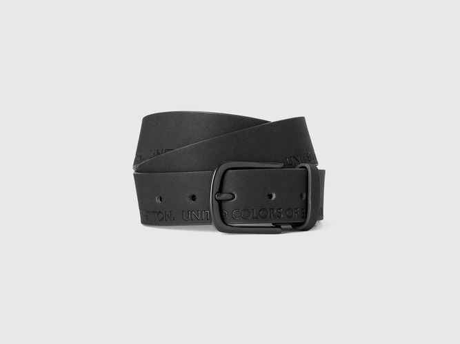 Benetton, Ceinture À Logo, taille L, Noir - United Colors of Benetton - Modalova