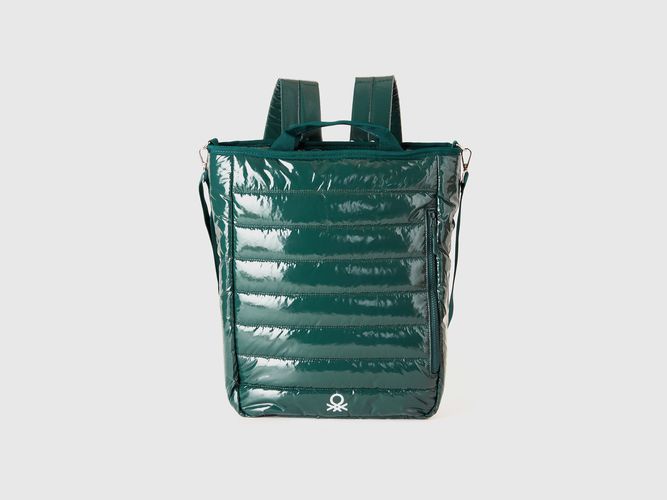 Benetton, Sac À Dos Rembourré, taille OS, Vert Foncé - United Colors of Benetton - Modalova