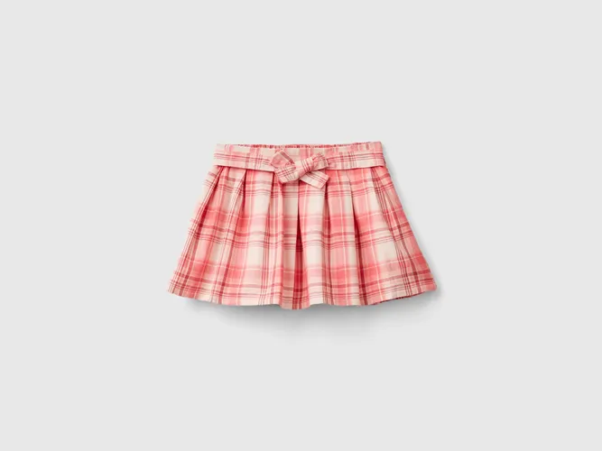 Benetton, Jupe Tartan Avec Ceinture, taille 12-18, Multicolore, Enfants - United Colors of Benetton - Modalova