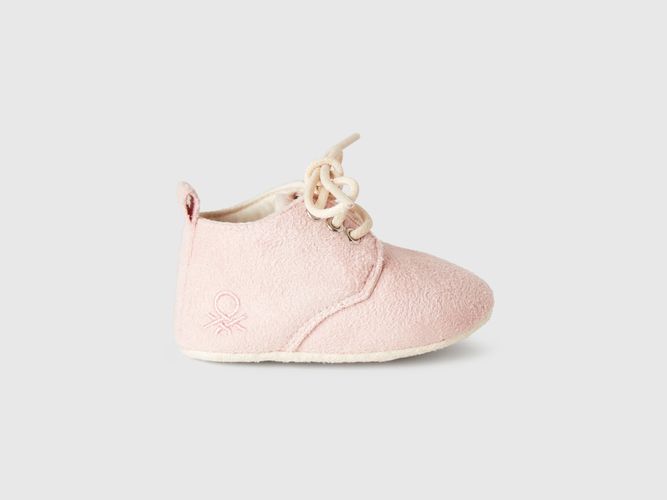 Benetton, Bottines En Daim, taille 18, Rose Pâle, Enfants - United Colors of Benetton - Modalova