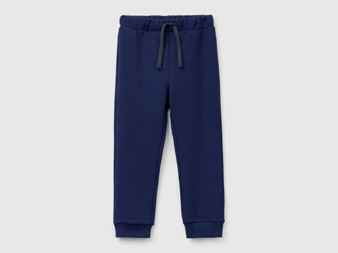 Benetton, Jogging À Petite Poche, taille 12-18, Bleu Foncé, Enfants - United Colors of Benetton - Modalova