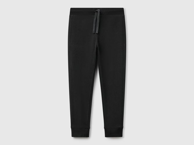 Benetton, Pantalon De Survêtement Avec Logo, taille 2XL, Noir, Enfants - United Colors of Benetton - Modalova