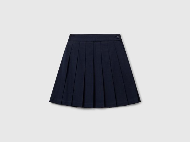 Benetton, Jupe Plissée En Flanelle, taille 2XL, Gris, Enfants - United Colors of Benetton - Modalova