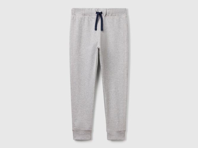 Benetton, Pantalon De Survêtement Avec Logo, taille 2XL, Gris Clair, Enfants - United Colors of Benetton - Modalova