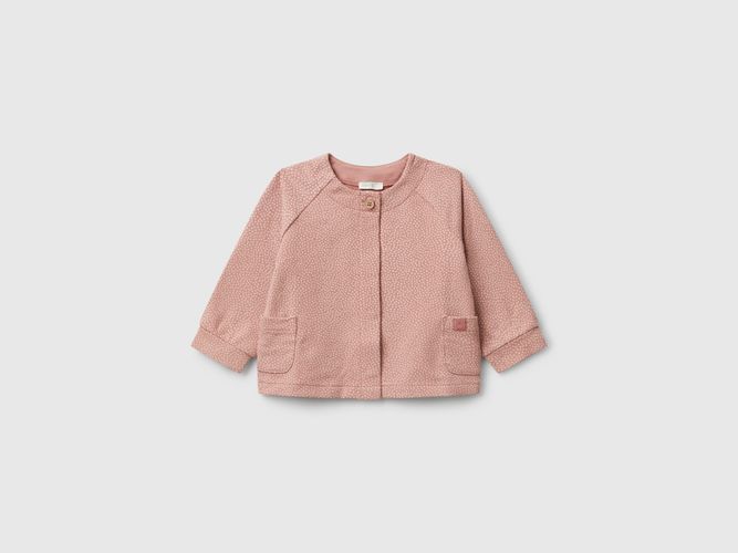 Benetton, Veste Sweat À Pois, taille 0-1, Saumon, Enfants - United Colors of Benetton - Modalova