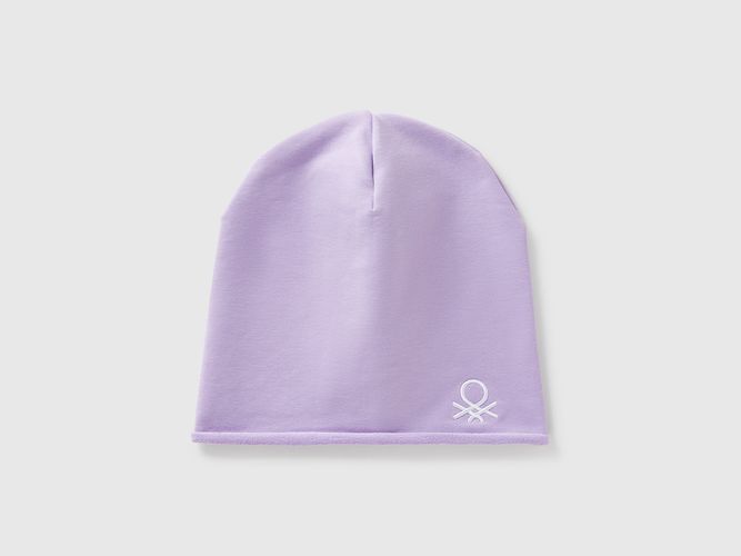 Benetton, Bonnet En Coton Extensible, taille 3-4, Lilas, Enfants - United Colors of Benetton - Modalova