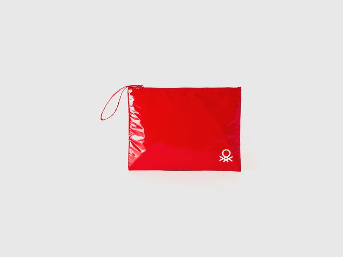 Benetton, Grande Pochette À Logo, taille OS, Rouge - United Colors of Benetton - Modalova