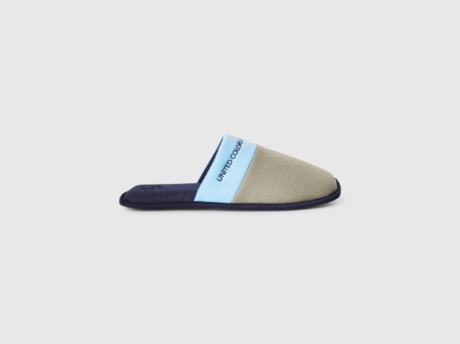 Benetton, Chaussons Avec Logo, taille 36-37, Bleu - United Colors of Benetton - Modalova