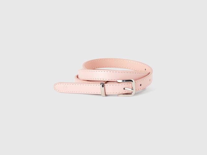 Benetton, Ceinture Fine Rose, taille, Rose - United Colors of Benetton - Modalova