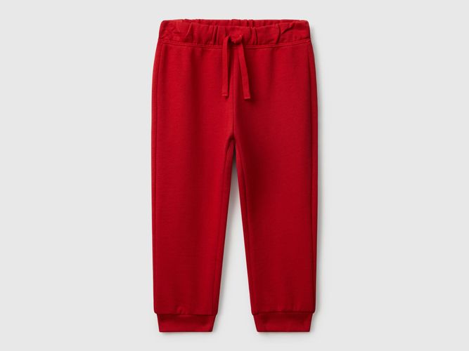 Benetton, Pantalon De Jogging Coupe Régulière, taille 12-18, Rouge, Enfants - United Colors of Benetton - Modalova