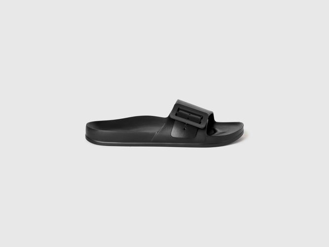 Benetton, Chaussons Légers En Caoutchouc, taille 37, Noir - United Colors of Benetton - Modalova