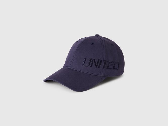 Benetton, Casquette De Baseball Avec Logo Brodé, taille OS, Bleu - United Colors of Benetton - Modalova