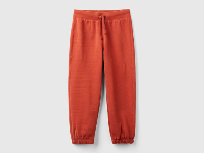 Benetton, Pantalon De Jogging En Molleton Chaud, taille 2XL, Rouge Brique, Enfants - United Colors of Benetton - Modalova