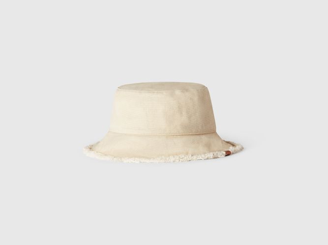 Benetton, Chapeau Bob 100% Coton, taille OS, - United Colors of Benetton - Modalova