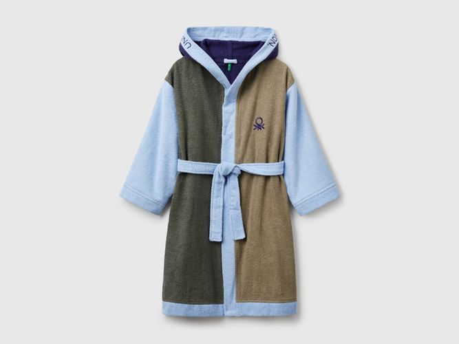 Benetton, Peignoir Color Block, taille L, Bleu, Enfants - United Colors of Benetton - Modalova