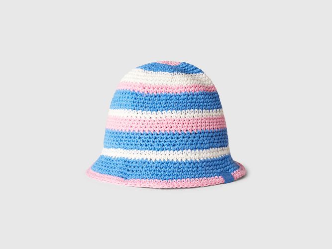 Benetton, Chapeau Style Seau Au Crochet, taille 1-3, Multicolore, Enfants - United Colors of Benetton - Modalova