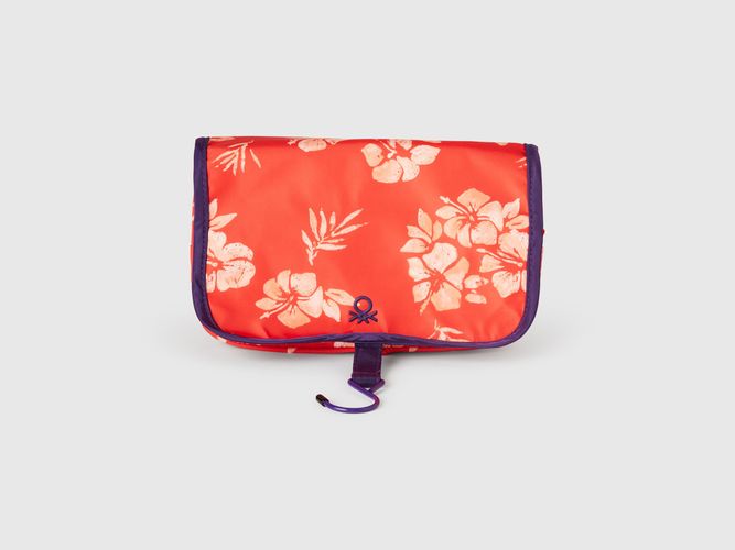 Benetton, Trousse De Beauté Fleurie, taille OS, Corail - United Colors of Benetton - Modalova