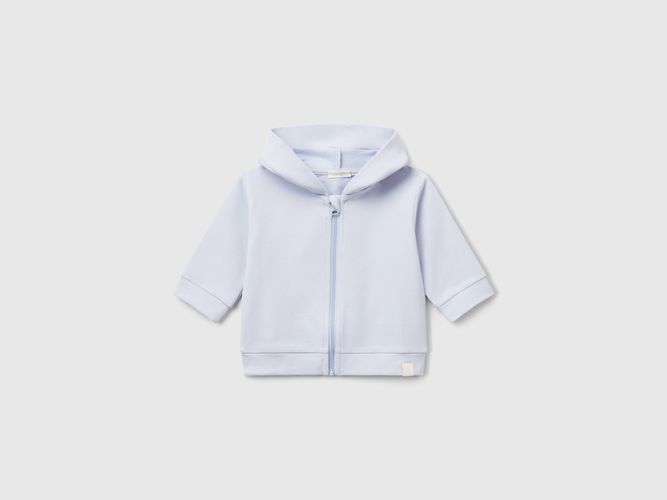 Benetton, Sweat À Capuche En Coton, taille 0-1, Bleu Ciel, Enfants - United Colors of Benetton - Modalova
