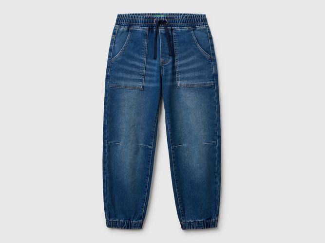 Benetton, Pantalon De Jogging En Jean, taille 2XL, Bleu Foncé, Enfants - United Colors of Benetton - Modalova