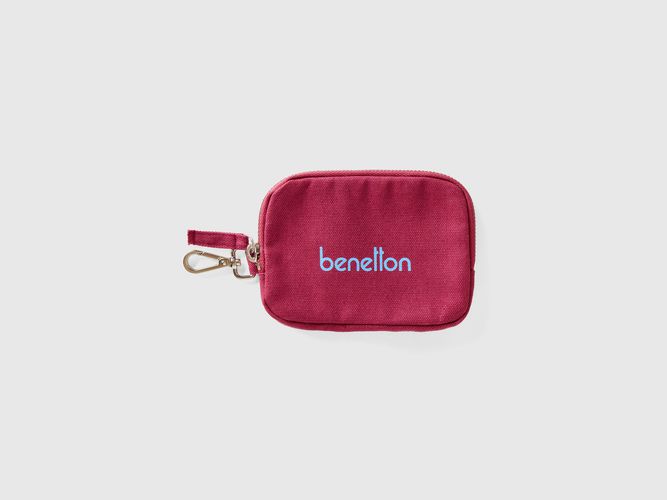 Benetton, Keychain And Coin Purse, taille OS, Bordeaux - United Colors of Benetton - Modalova