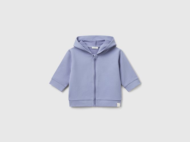 Benetton, Sweat À Capuche En Coton, taille 0-1, Bleu Ciel, Enfants - United Colors of Benetton - Modalova