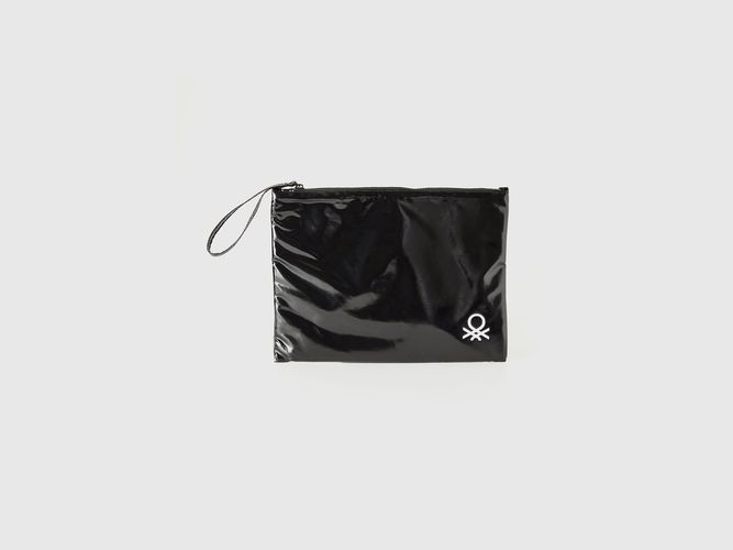 Benetton, Grande Pochette À Logo, taille OS, Noir - United Colors of Benetton - Modalova