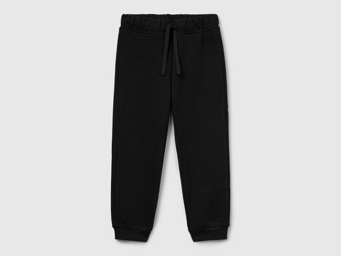 Benetton, Pantalon De Survêtement En Coton, taille 12-18, Noir, Enfants - United Colors of Benetton - Modalova